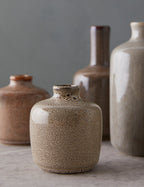Milo Stoneware Vases Set | Assorted Sizes for Stylish Display