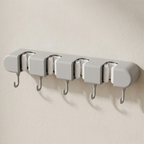 Storage Holder ABS Wall Mounted Organizer with Integrated Hook