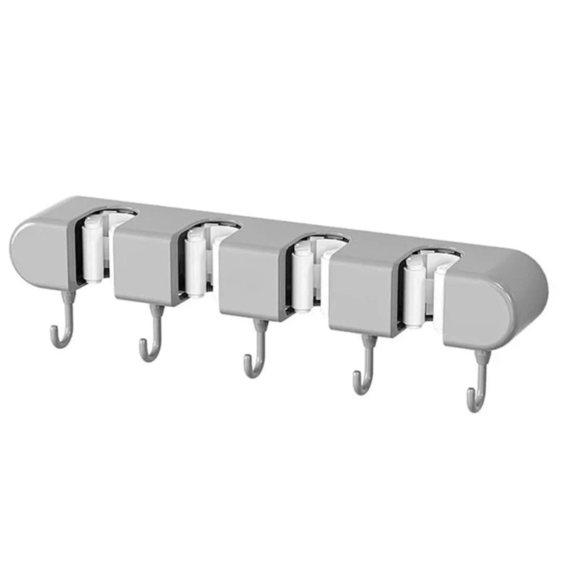 Storage Holder ABS Wall Mounted Organizer with Integrated Hook