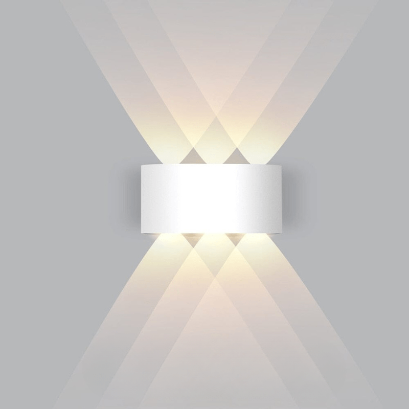 Storméa: Modern Outdoor Wall Light Made of Aluminum with Durable LED Light – for Balcony & Facade Lighting