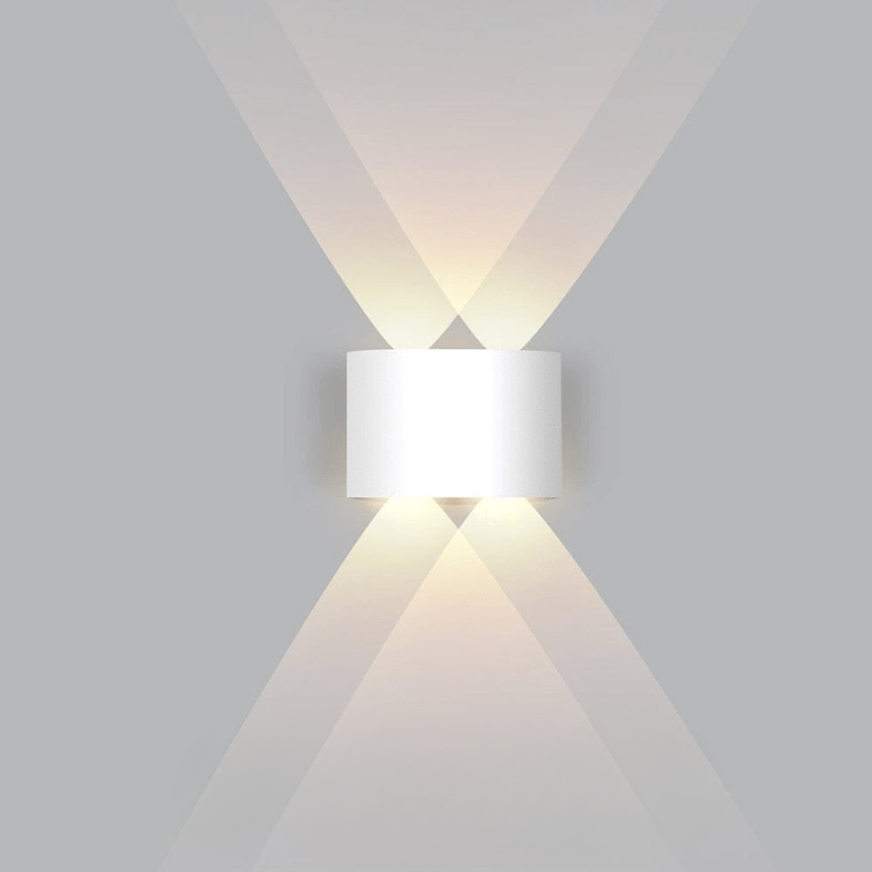 Storméa: Modern Outdoor Wall Light Made of Aluminum with Durable LED Light – for Balcony & Facade Lighting