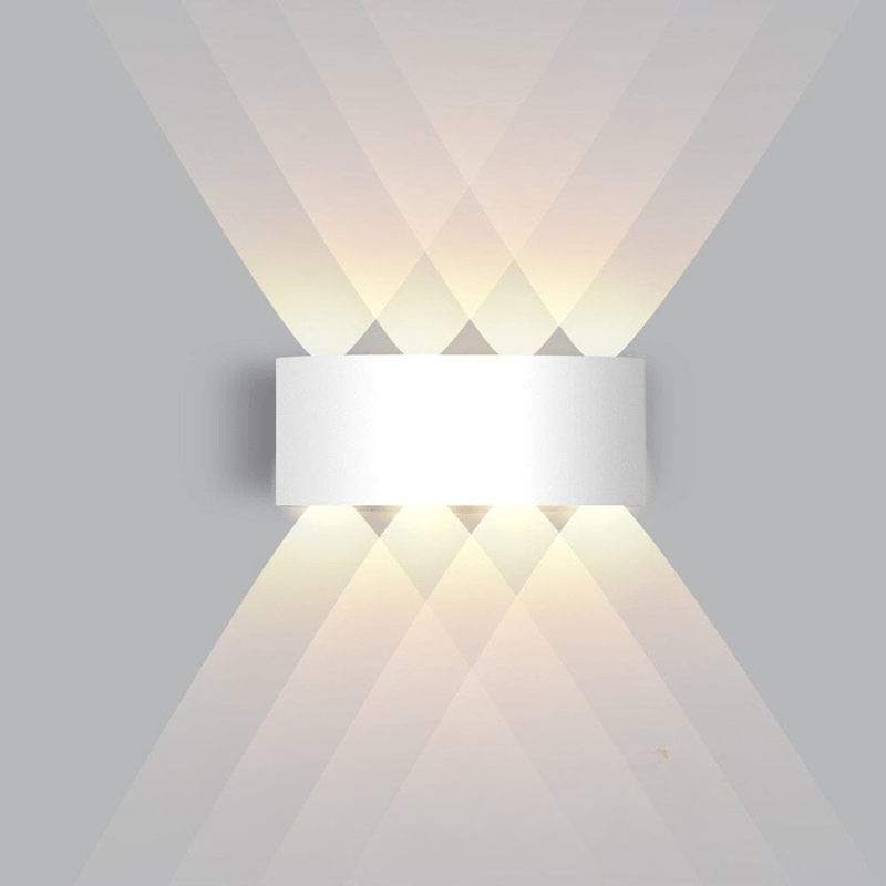 Storméa: Modern Outdoor Wall Light Made of Aluminum with Durable LED Light – for Balcony & Facade Lighting