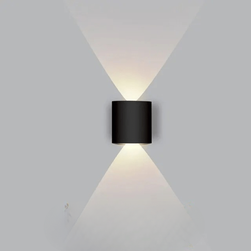 Storméa: Modern Outdoor Wall Light Made of Aluminum with Durable LED Light – for Balcony & Facade Lighting
