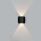 Storméa: Modern Outdoor Wall Light Made of Aluminum with Durable LED Light – for Balcony & Facade Lighting