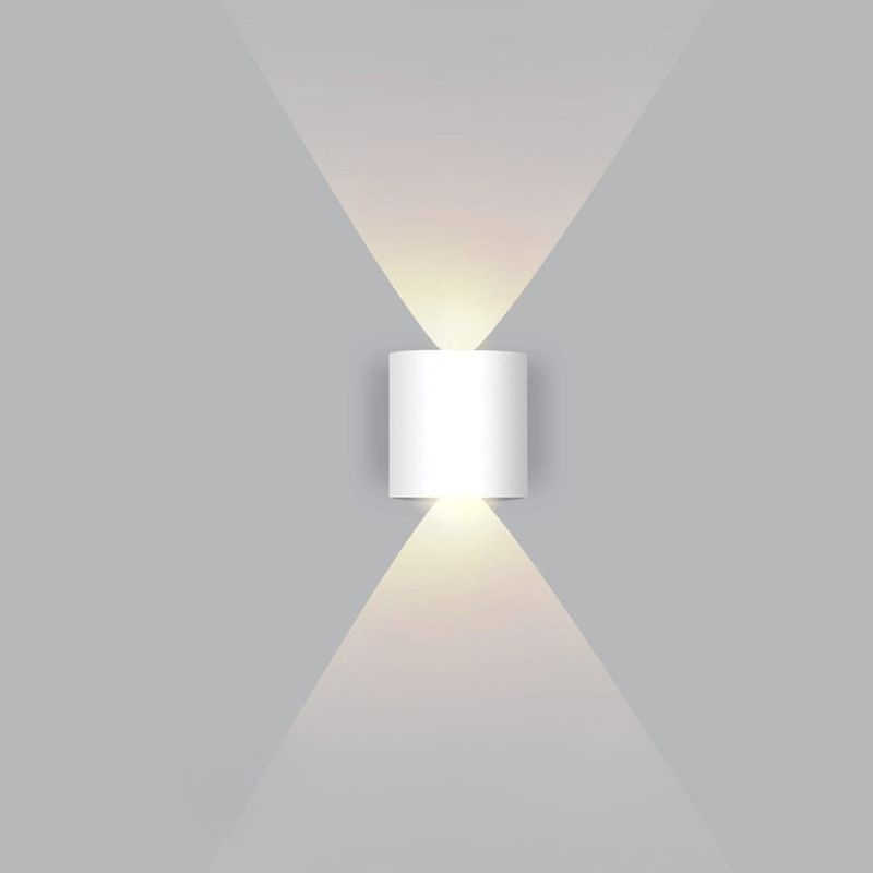Storméa: Modern Outdoor Wall Light Made of Aluminum with Durable LED Light – for Balcony & Facade Lighting