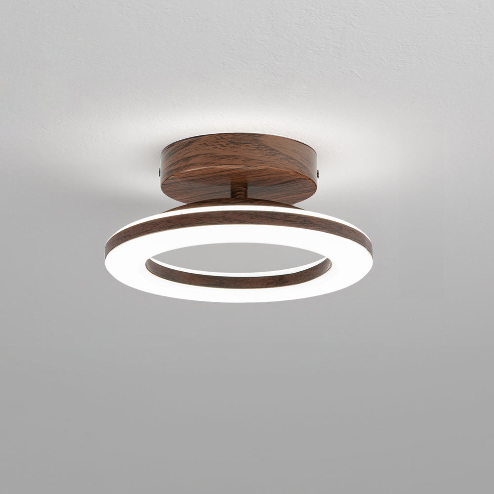 StrahlAcryl: Round LED Ceiling Light Made of Acrylic – Bright & Easy to Care for Hallway & Bedroom