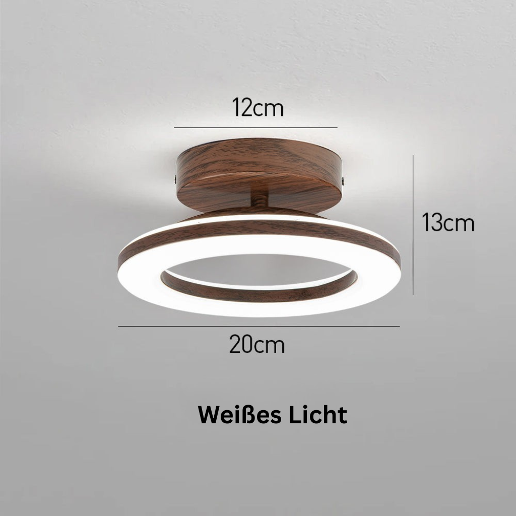 StrahlAcryl: Round LED Ceiling Light Made of Acrylic – Bright & Easy to Care for Hallway & Bedroom