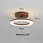 StrahlAcryl: Round LED Ceiling Light Made of Acrylic – Bright & Easy to Care for Hallway & Bedroom
