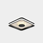 StrahlAurora: Crystal Ceiling Light LED Gold – Elegant & Decorative for Hallways & Living Areas