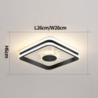 StrahlAurora: Crystal Ceiling Light LED Gold – Elegant & Decorative for Hallways & Living Areas