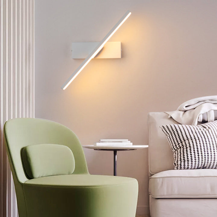 StrahlFlex: Rotatable LED Wall Light Simple Minimalistic – Decorative & Bright for Dining Room & Hallway