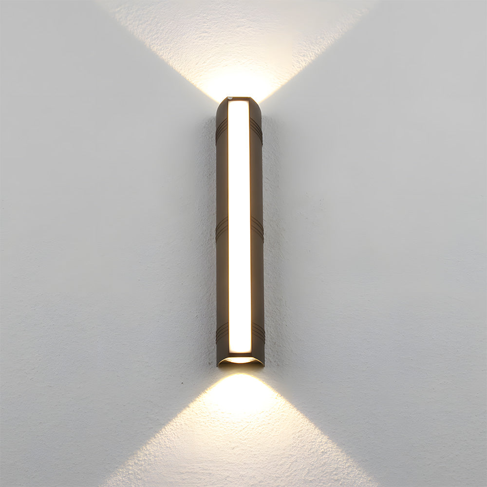 StrahlHaus: Modern Waterproof LED Outdoor Wall Light – Stylish & Bright for Garden & House Wall