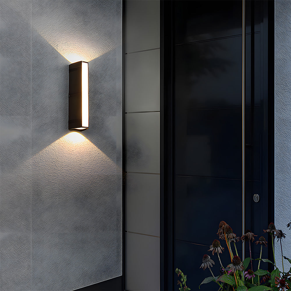 StrahlHaus: Modern Waterproof LED Outdoor Wall Light – Stylish & Bright for Garden & House Wall