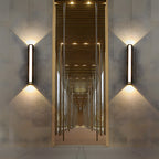 StrahlHaus: Modern Waterproof LED Outdoor Wall Light – Stylish & Bright for Garden & House Wall