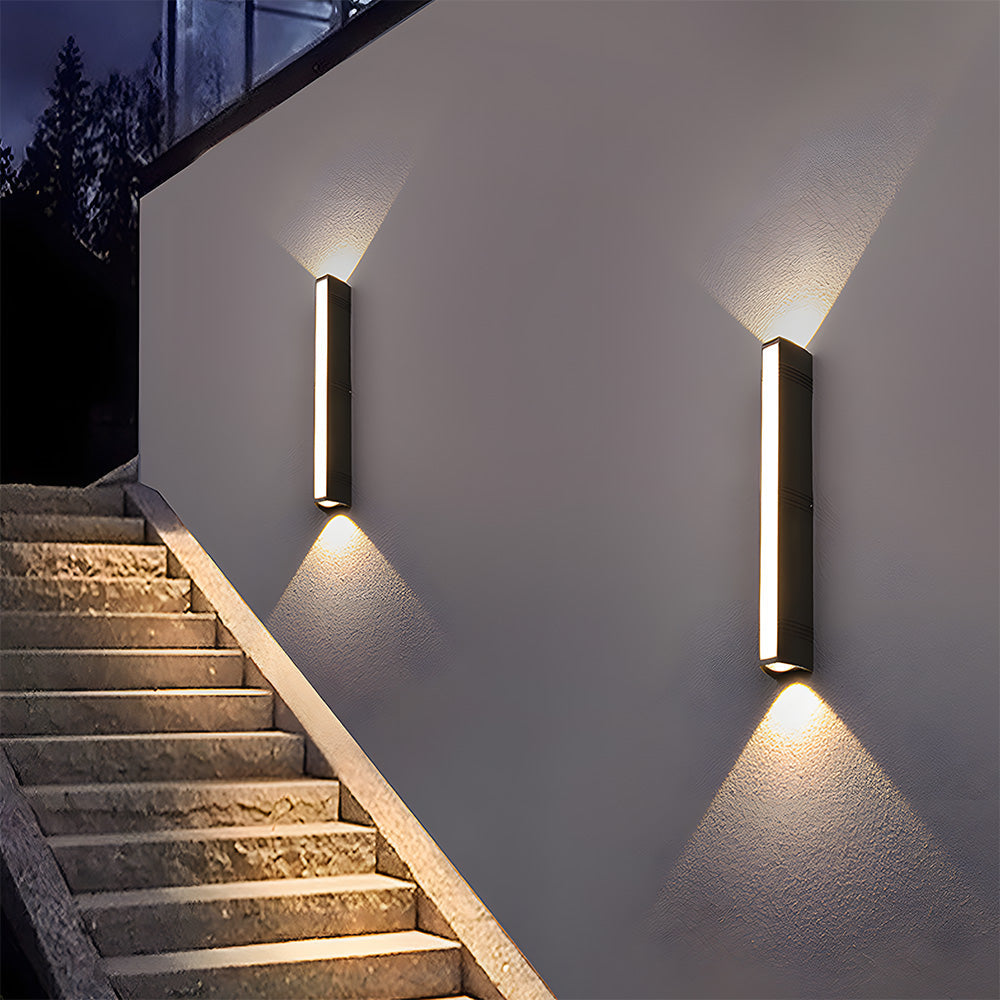 StrahlHaus: Modern Waterproof LED Outdoor Wall Light – Stylish & Bright for Garden & House Wall