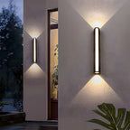 StrahlHaus: Modern Waterproof LED Outdoor Wall Light – Stylish & Bright for Garden & House Wall