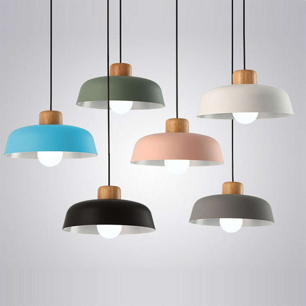 StrahlHolz: Creative Pendant Light Wood Scandinavian – Decorative & Timeless for Dining Room & Living Room