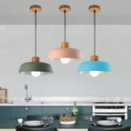 StrahlHolz: Creative Pendant Light Wood Scandinavian – Decorative & Timeless for Dining Room & Living Room