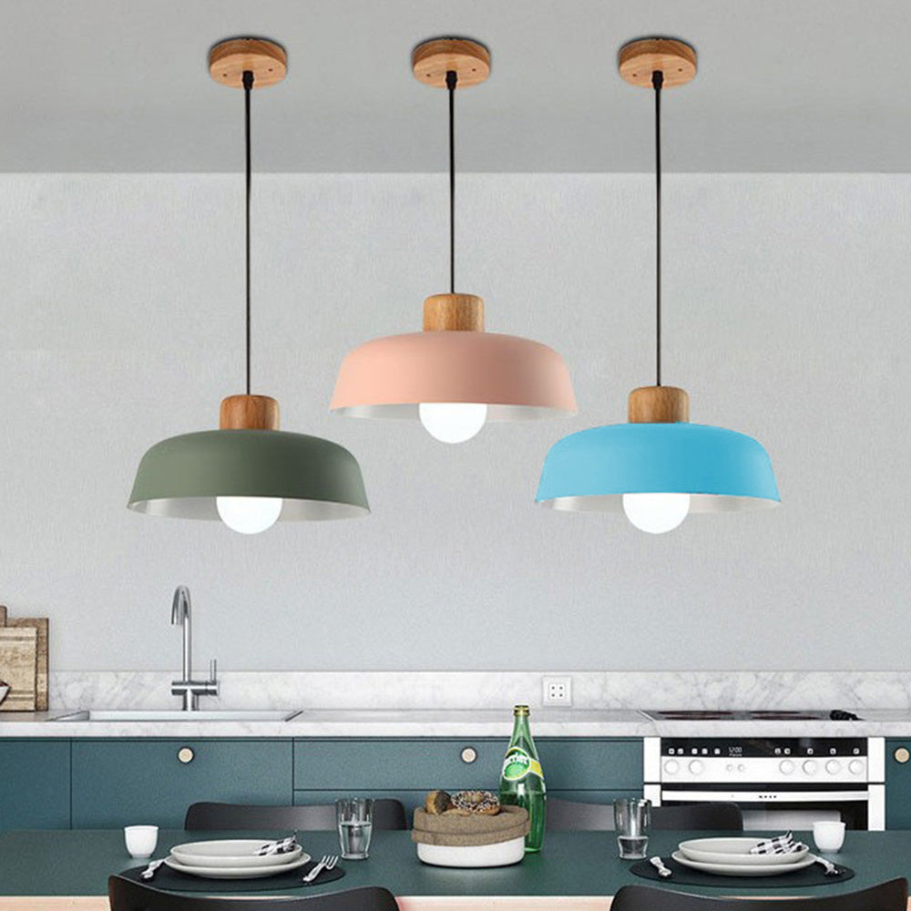 StrahlHolz: Creative Pendant Light Wood Scandinavian – Decorative & Timeless for Dining Room & Living Room