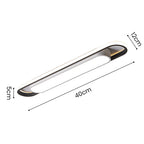 StrahlKorridor: Minimalistic LED Ceiling Light Long – Energy-Efficient & Stylish for Hallway & Dining Room