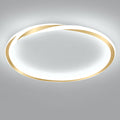 StrahlNacht: Modern LED Ceiling Light Round Flat – Stylish & Cozy for Bedrooms & Living Areas