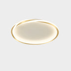 StrahlNacht: Modern LED Ceiling Light Round Flat – Stylish & Cozy for Bedrooms & Living Areas