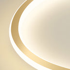 StrahlNacht: Modern LED Ceiling Light Round Flat – Stylish & Cozy for Bedrooms & Living Areas