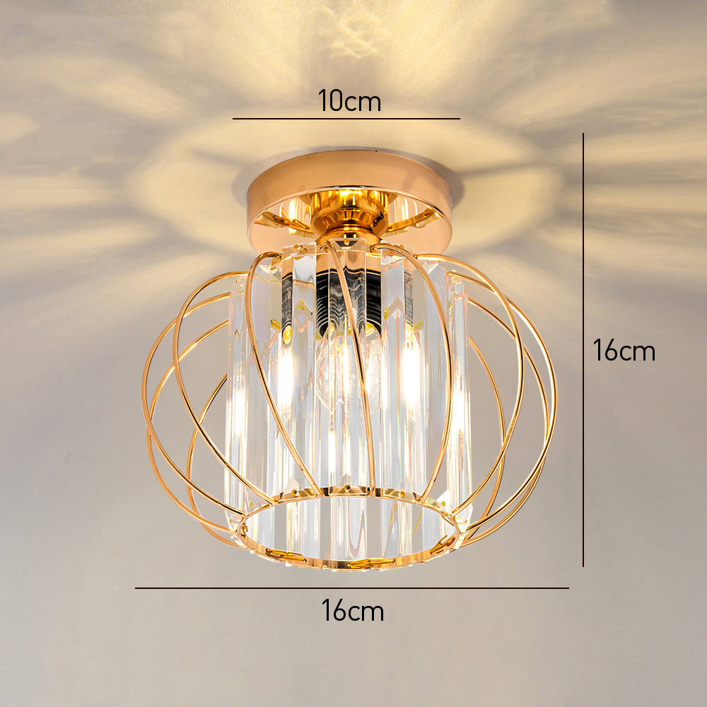 StrahlSatz: Modern Simple Glass Ceiling Light 2-Piece Set – Decorative & Energy Efficient for Hallways & Living Areas