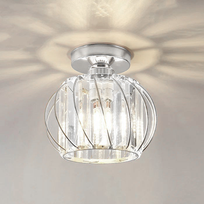 StrahlSatz: Modern Simple Glass Ceiling Light 2-Piece Set – Decorative & Energy Efficient for Hallways & Living Areas