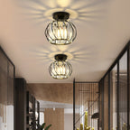 StrahlSatz: Modern Simple Glass Ceiling Light 2-Piece Set – Decorative & Energy Efficient for Hallways & Living Areas