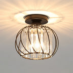 StrahlSatz: Modern Simple Glass Ceiling Light 2-Piece Set – Decorative & Energy Efficient for Hallways & Living Areas