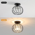 StrahlSatz: Modern Simple Glass Ceiling Light 2-Piece Set – Decorative & Energy Efficient for Hallways & Living Areas