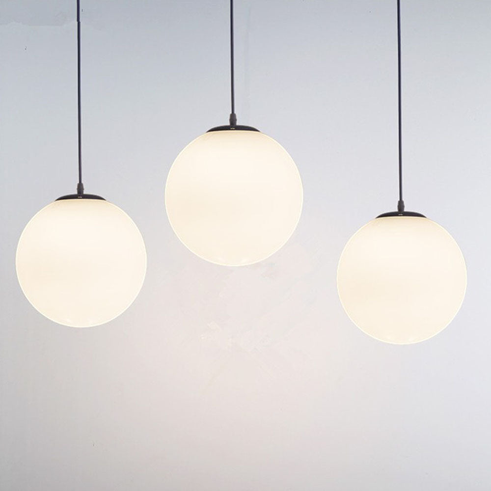 StrahlTafel: Modern Decorative & Energy-Efficient Glass Pendant Light for Dining Room & Kitchen