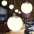 StrahlTafel: Modern Decorative & Energy-Efficient Glass Pendant Light for Dining Room & Kitchen