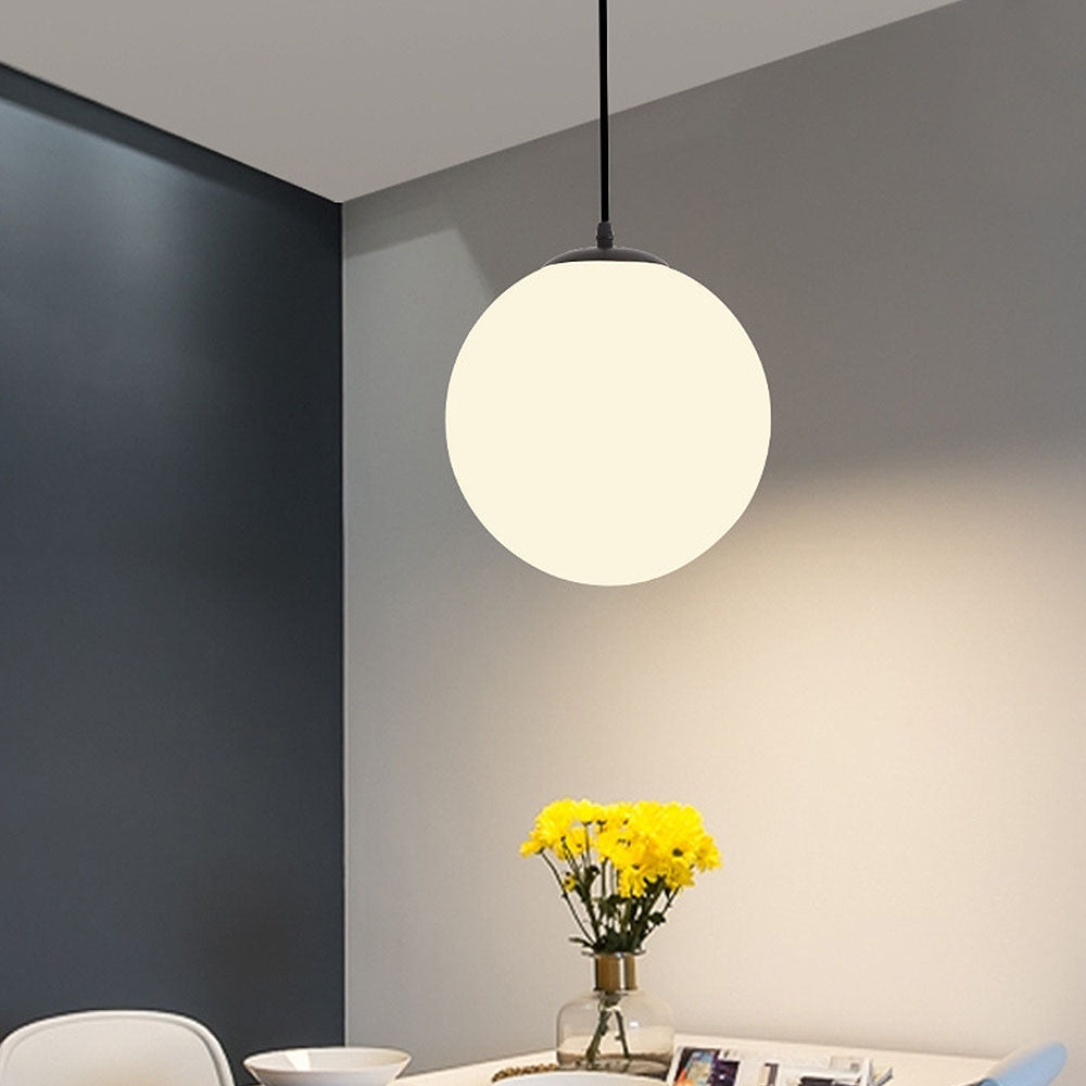 StrahlTafel: Modern Decorative & Energy-Efficient Glass Pendant Light for Dining Room & Kitchen