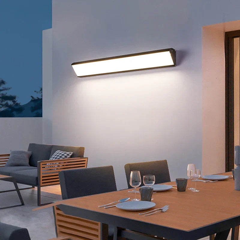 StrahlWerk: Modern LED Outdoor Wall Light – Waterproof, Energy-Saving & Weatherproof