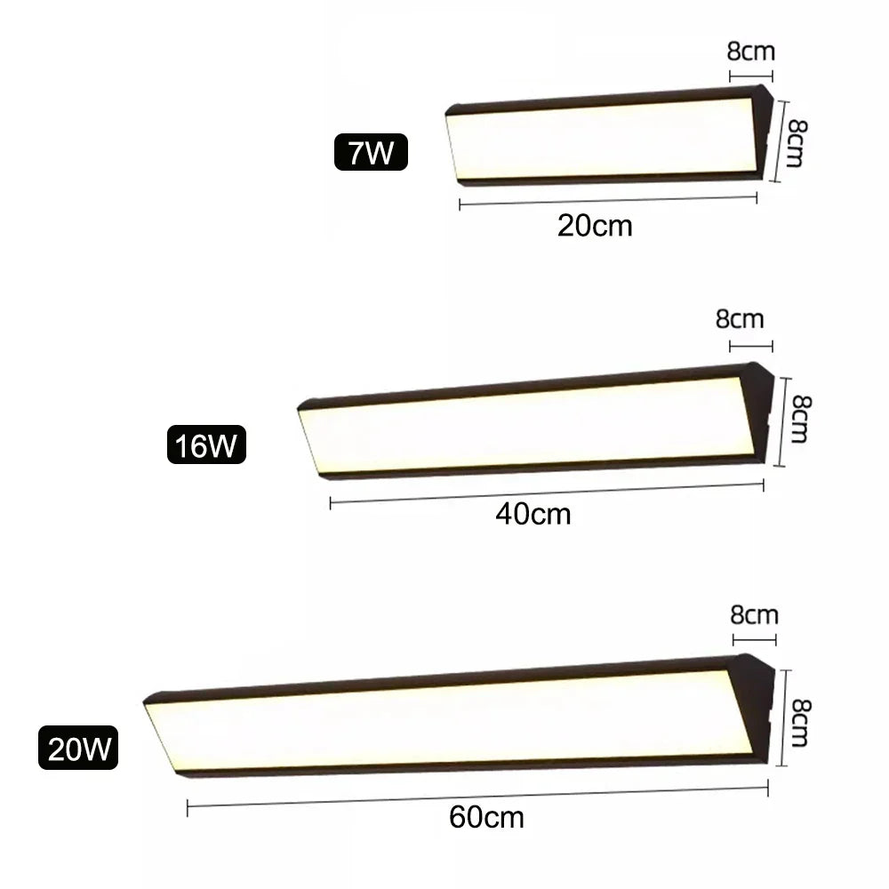 StrahlWerk: Modern LED Outdoor Wall Light – Waterproof, Energy-Saving & Weatherproof