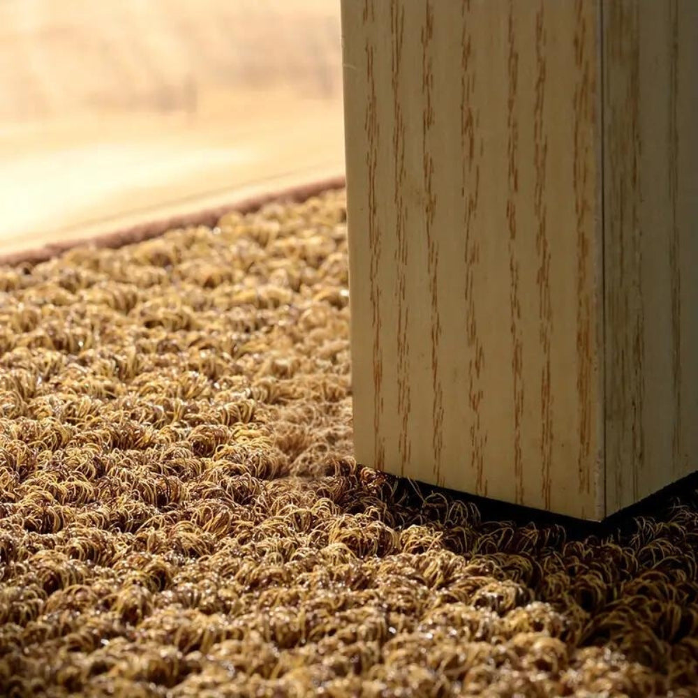 StrandWelle: Outdoor Doormat with Palm Pattern – Non-Slip, Weather-Resistant & Decorative for Front Door & Garage