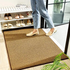 StrandWelle: Outdoor Doormat with Palm Pattern – Non-Slip, Weather-Resistant & Decorative for Front Door & Garage
