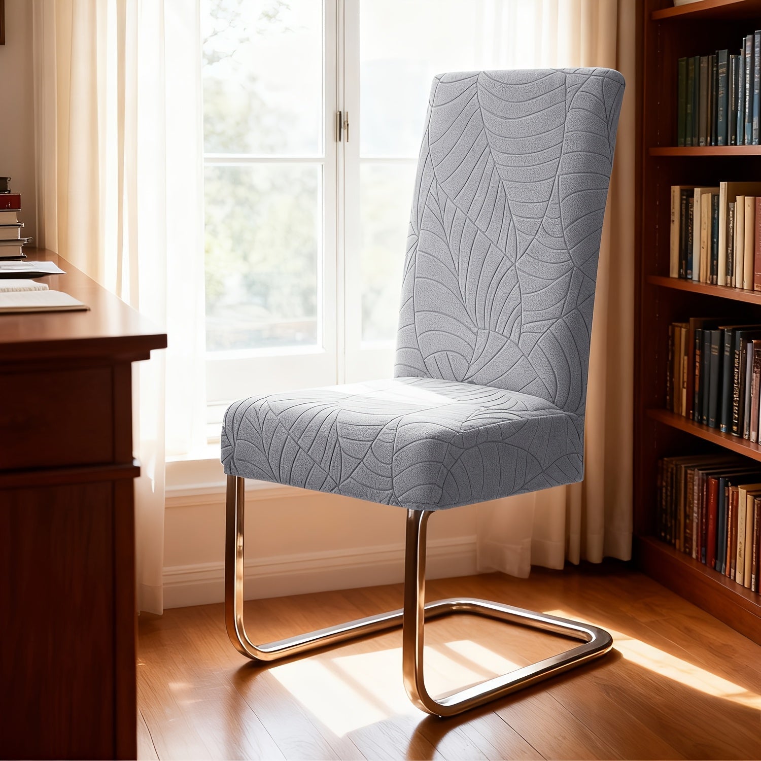 Chair Covers Stretch Polyester Elastane Polar Fleece Dining Chair Covers