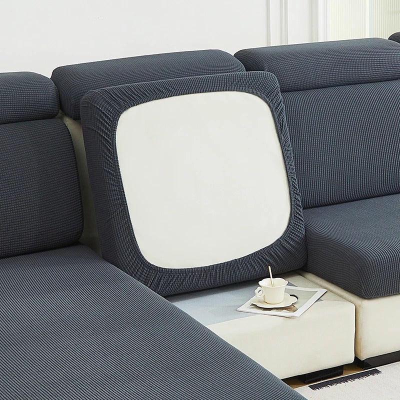 Sofa Cover Stretch Polyester Universal Fit Washable, Pet Friendly