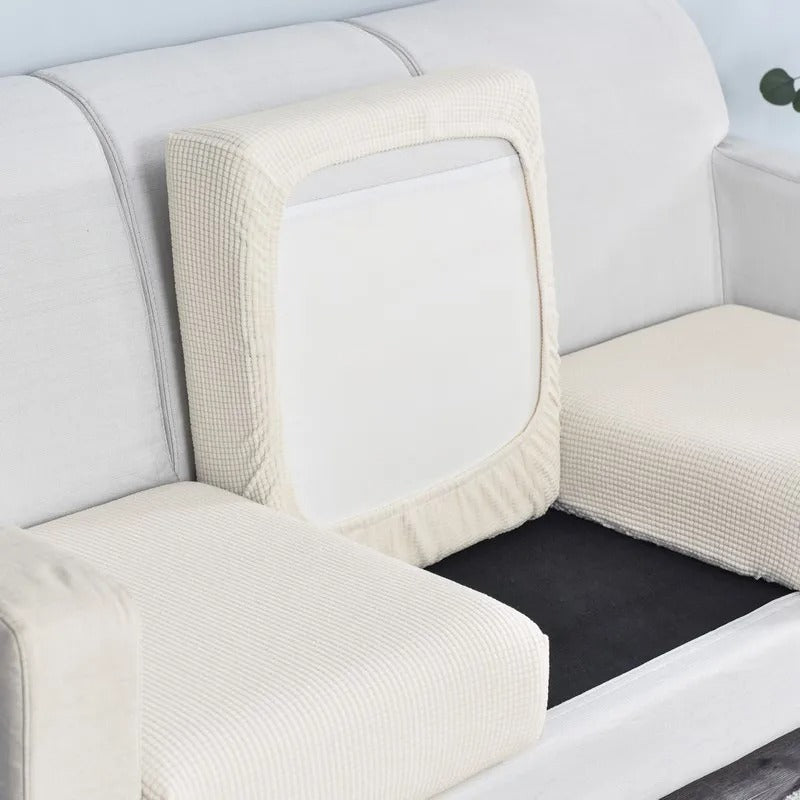 Sofa Cover Stretch Polyester Universal Fit Washable, Pet Friendly