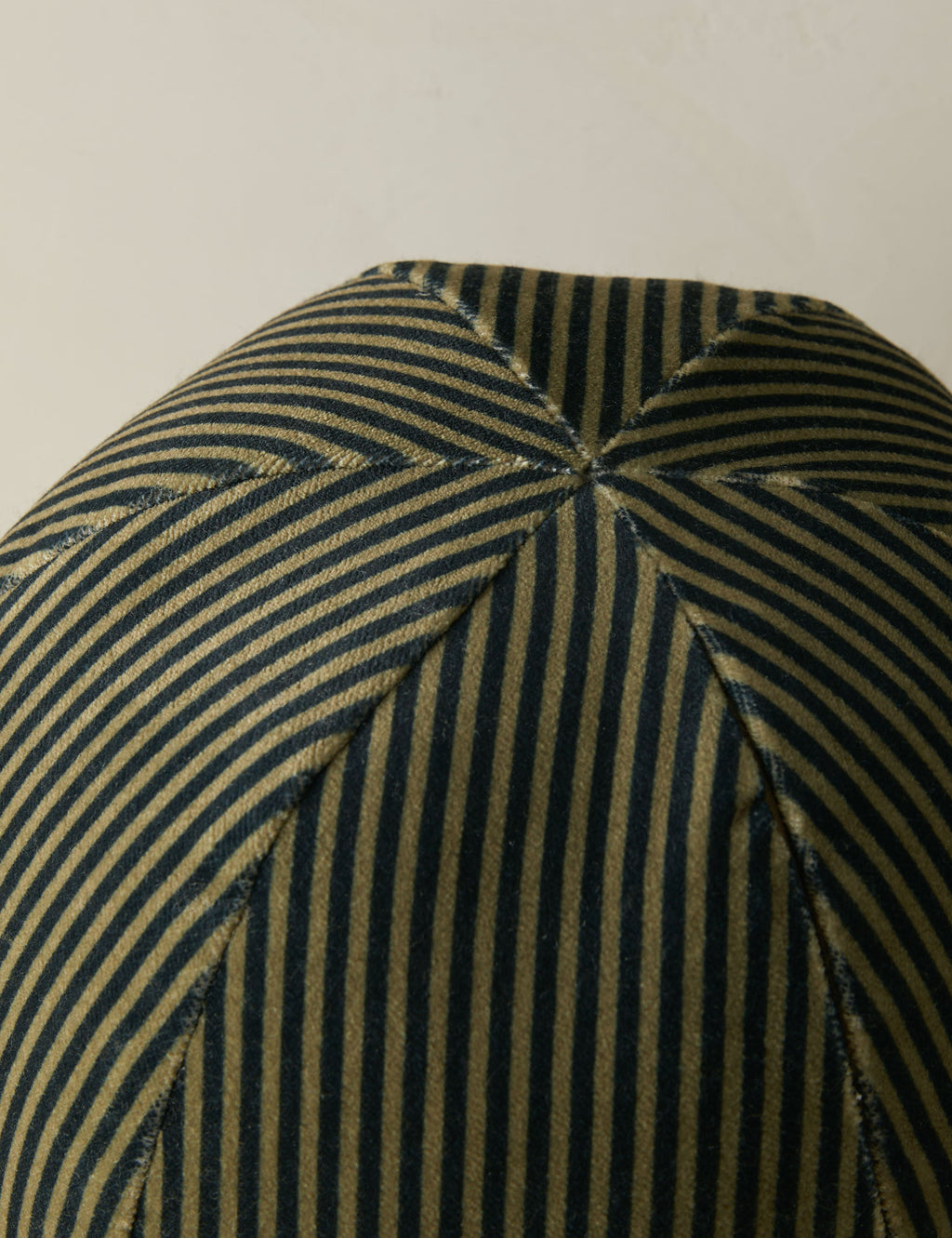 Bello Striped Velvet Ball Pillow | Chic Accent for Sophisticated Style