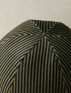 Bello Striped Velvet Ball Pillow | Chic Accent for Sophisticated Style