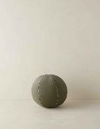 Bello Striped Velvet Ball Pillow | Chic Accent for Sophisticated Style