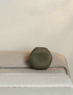 Bello Striped Velvet Ball Pillow | Chic Accent for Sophisticated Style