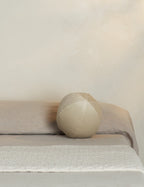 Bello Striped Velvet Ball Pillow | Chic Accent for Sophisticated Style