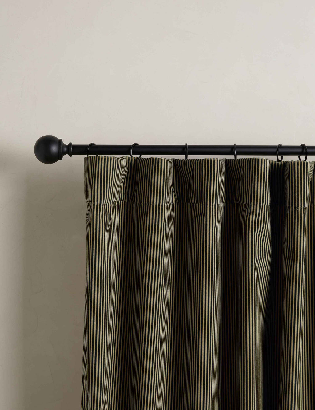 Bristol Striped Velvet Curtain Panel | Chic Soft Touch Velvet