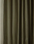Bristol Striped Velvet Curtain Panel | Chic Soft Touch Velvet