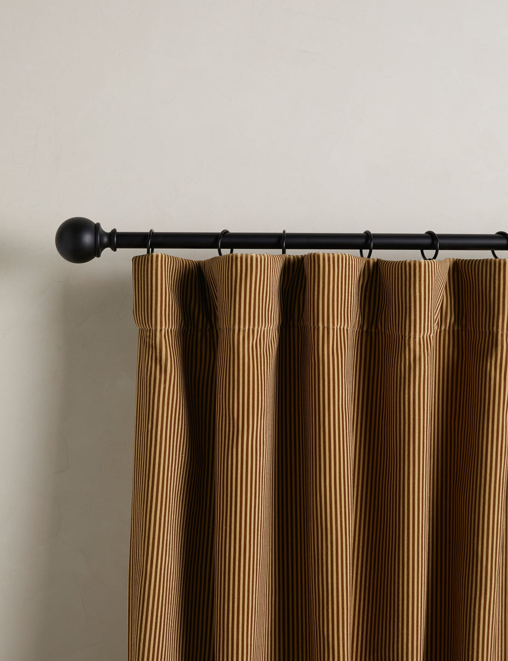 Bristol Striped Velvet Curtain Panel | Chic Soft Touch Velvet